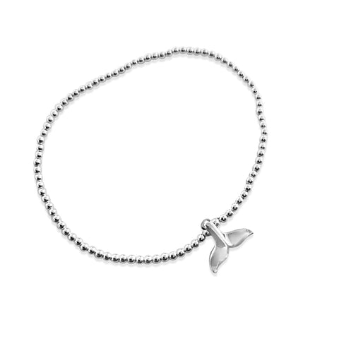 Whale tale bracelet