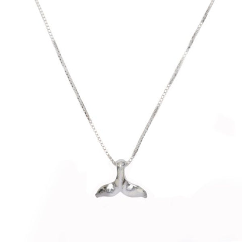 Whale tale necklace