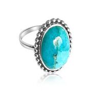Stunning blue turquoise ring