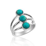 Sarah turquoise ring