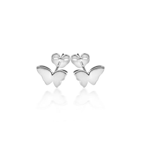 Butterfly stud earring