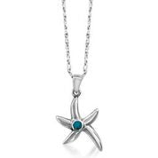 Turquoise star necklace