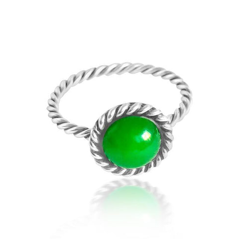 Vibrant green ring