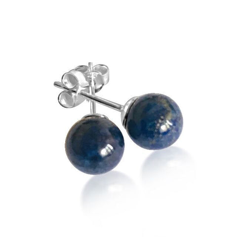 Lapiz ball stud earrings