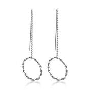 Shimmer thread earring