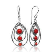 Stunning Coralstone Earrings