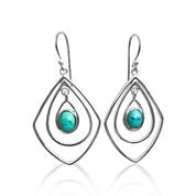 Turquoise fancy earrings