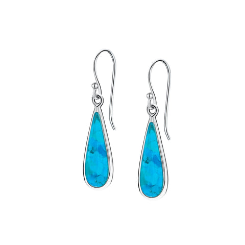 Sterling Silver Turquoise Earrings