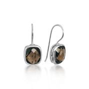 Stunning smokey quartz earrings