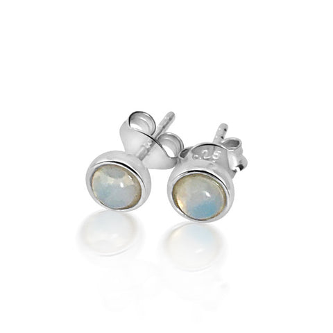 Petite Opalite stud earring
