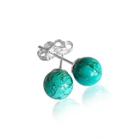 Gorgeous turquoise stud earrings