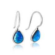 Opalite tear drop earrings